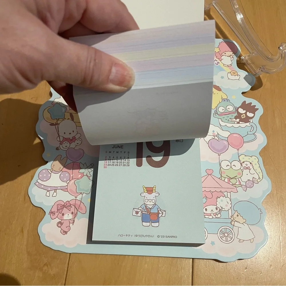 New cute Sanrio calendar